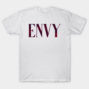 Envy - Simple Typography Style T-Shirt